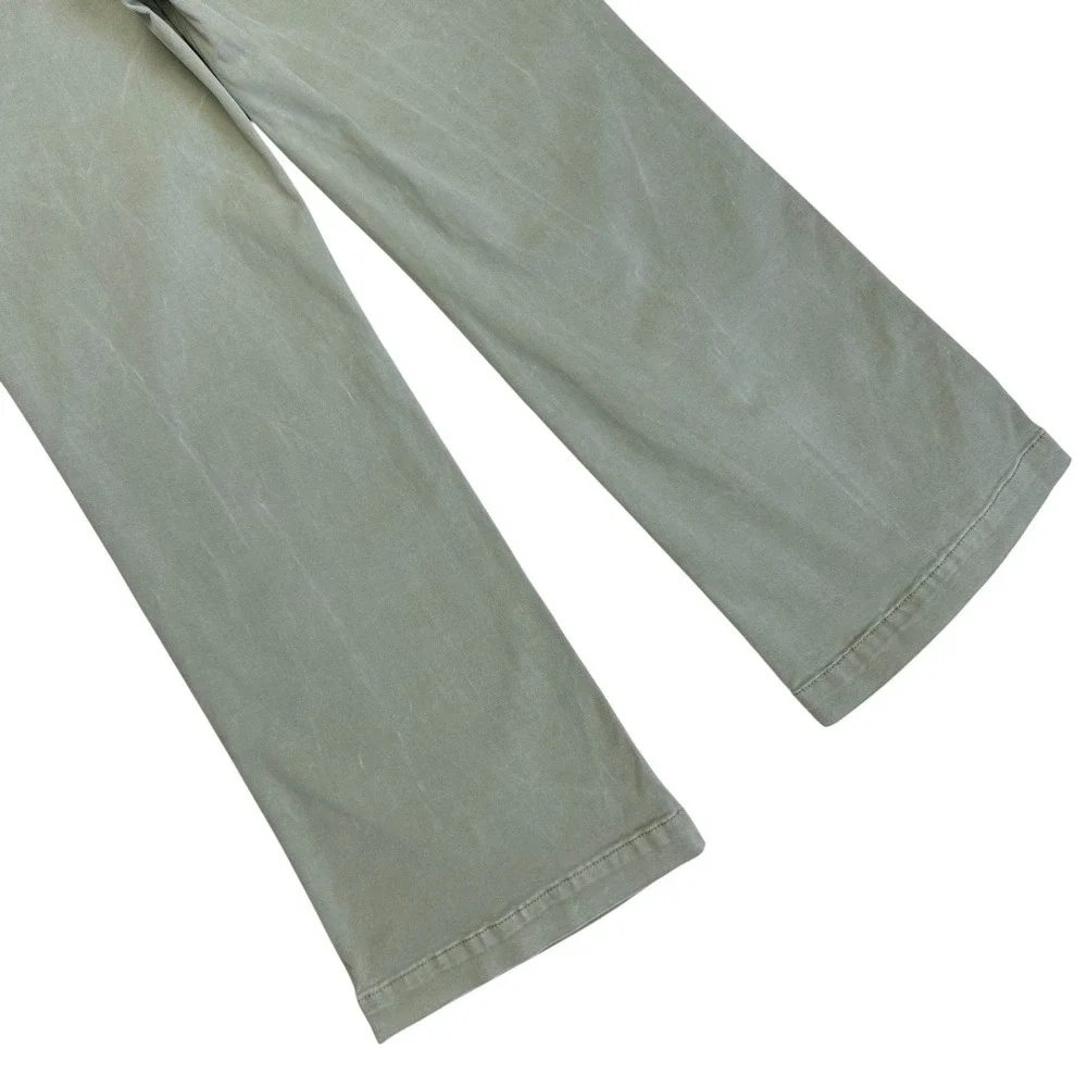 Rollas Sailor High Rise Wide Leg Jeans Women 27 Green Gray Australia Going Out